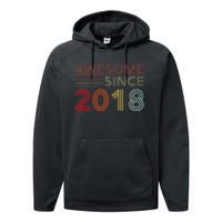 Five 5yr BDay Son Boy Funny 2018 5th 5 Year Old Birthday Performance Fleece Hoodie