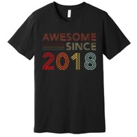 Five 5yr BDay Son Boy Funny 2018 5th 5 Year Old Birthday Premium T-Shirt