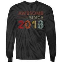 Five 5yr BDay Son Boy Funny 2018 5th 5 Year Old Birthday Tie-Dye Long Sleeve Shirt