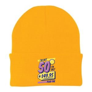 Funny 50th Birthday Plus Tax Knit Cap Winter Beanie