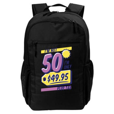 Funny 50th Birthday Plus Tax Backpack