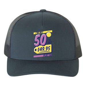 Funny 50th Birthday Plus Tax Yupoong Adult 5-Panel Trucker Hat