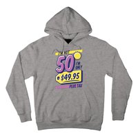 Funny 50th Birthday Plus Tax Hoodie