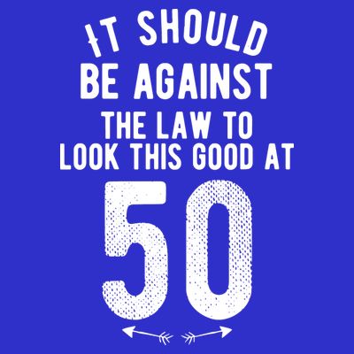 Funny 50th Birthday Gag Gift Idea 50 Year Old Joke T-Shirt