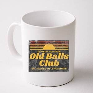 Funny 50th Birthday Old Balls Club 50 Years of Awesome Coffee Mug