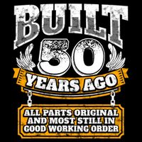 Funny 50th Birthday Gift BDay Gift Saying Age 50 Year Joke Doggie Tank