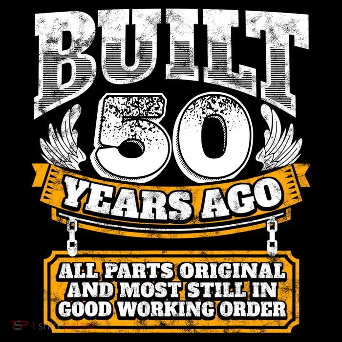Funny 50th Birthday Gift BDay Gift Saying Age 50 Year Joke Flatbill Hat