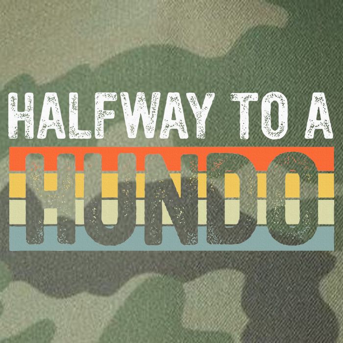 Funny 50th Birthday Gag Halfway To 100 Halfway To A Hundo Legacy Tie Dye Trucker Hat