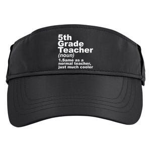 Fifth 5th Grade Teacher Definition Funny Teacher Definition Adult Drive Performance Visor