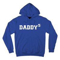 Fifth 5th Time Daddy Dad Of Five Father's Day Gift Hoodie