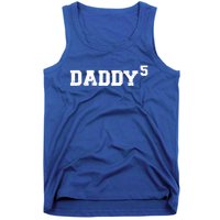 Fifth 5th Time Daddy Dad Of Five Father's Day Gift Tank Top