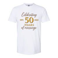 Funny 50 Years Of Marriage 1973 50th Wedding Anniversary Softstyle CVC T-Shirt