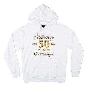 Funny 50 Years Of Marriage 1973 50th Wedding Anniversary Hoodie