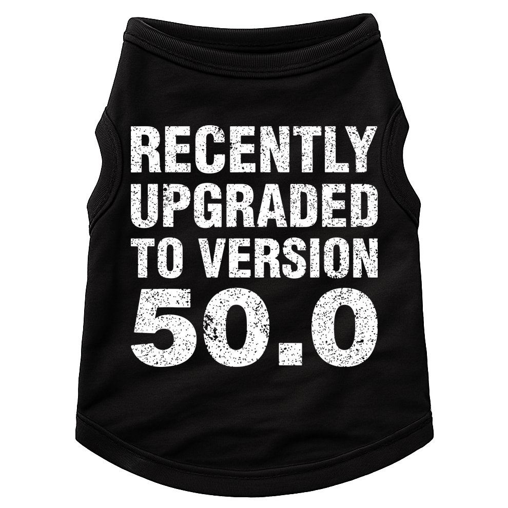 Funny 50 Years Old Joke 50th Birthday Gag Gift Doggie Tank