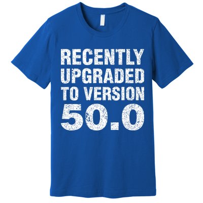 Funny 50 Years Old Joke 50th Birthday Gag Gift Premium T-Shirt