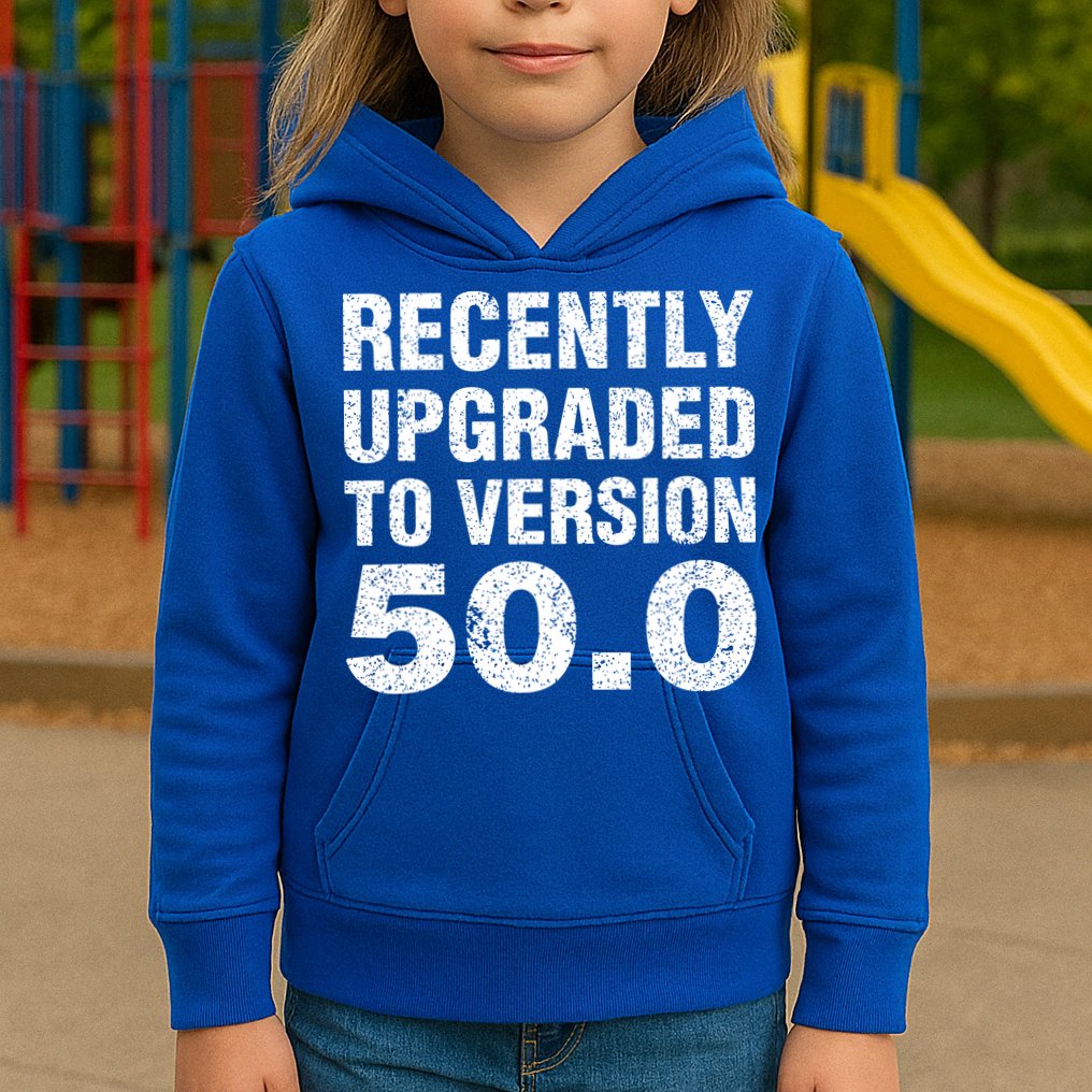 Funny 50 Years Old Joke 50th Birthday Gag Gift Kids Hoodie