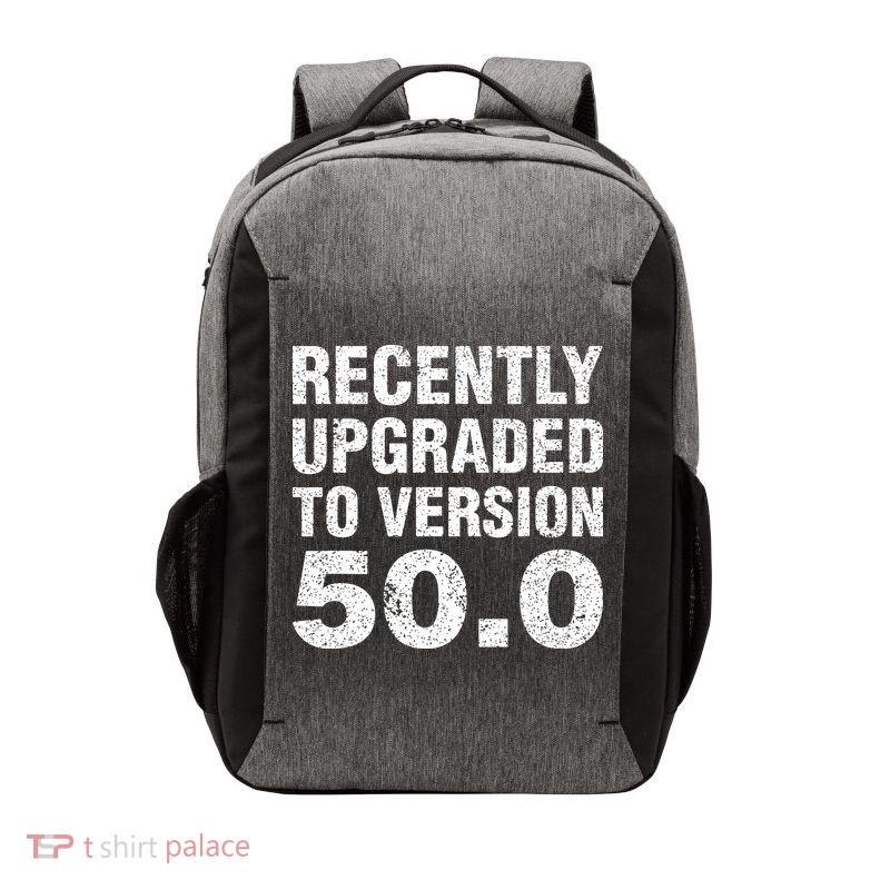 Funny 50 Years Old Joke 50th Birthday Gag Gift Vector Backpack