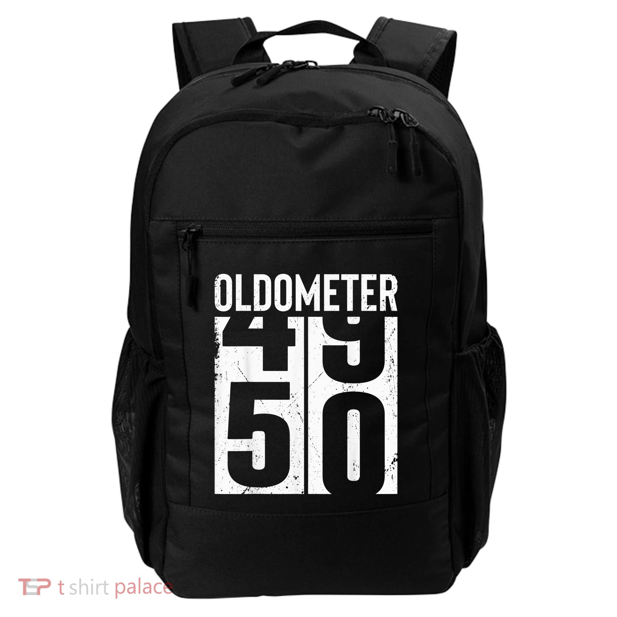 Funny 50 Years Old 50th Birthday Odometer Oldometer Gift Daily Commute Backpack