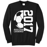 Football 6th Birthday Soccer Legend 2017 Sweatshirt