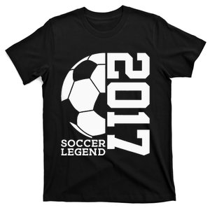 Football 6th Birthday Soccer Legend 2017 T-Shirt