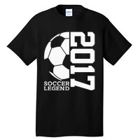 Football 6th Birthday Soccer Legend 2017 Tall T-Shirt