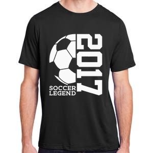 Football 6th Birthday Soccer Legend 2017 Adult ChromaSoft Performance T-Shirt