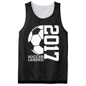 Football 6th Birthday Soccer Legend 2017 Mesh Reversible Basketball Jersey Tank