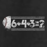 Funny 6+4+3=2 Baseball Golf Towel