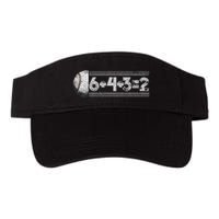 Funny 6+4+3=2 Baseball Visor