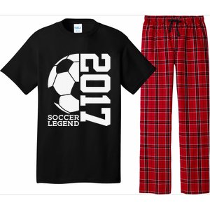 Football 6th Birthday Soccer Legend 2017 Pajama Set