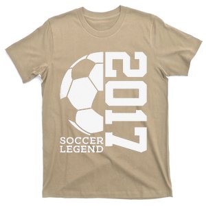 Football 6th Birthday Soccer Legend 2017 T-Shirt