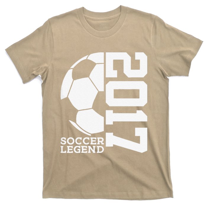 Football 6th Birthday Soccer Legend 2017 T-Shirt