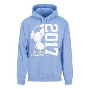 Football 6th Birthday Soccer Legend 2017 Unisex Surf Hoodie