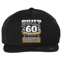 Funny 60th Birthday Bday Gift Saying Age 60 Year Joke Wool Snapback Cap