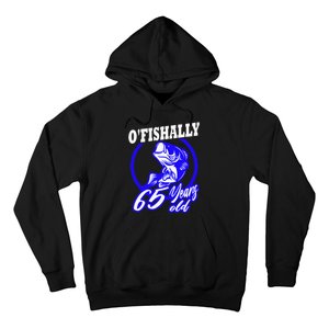 Funny 65th Birthday Fishing Fisherman 65 Years Old Gift Hoodie