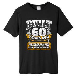 Funny 60th Birthday Bday Gift Saying Age 60 Year Joke Tall Fusion ChromaSoft Performance T-Shirt