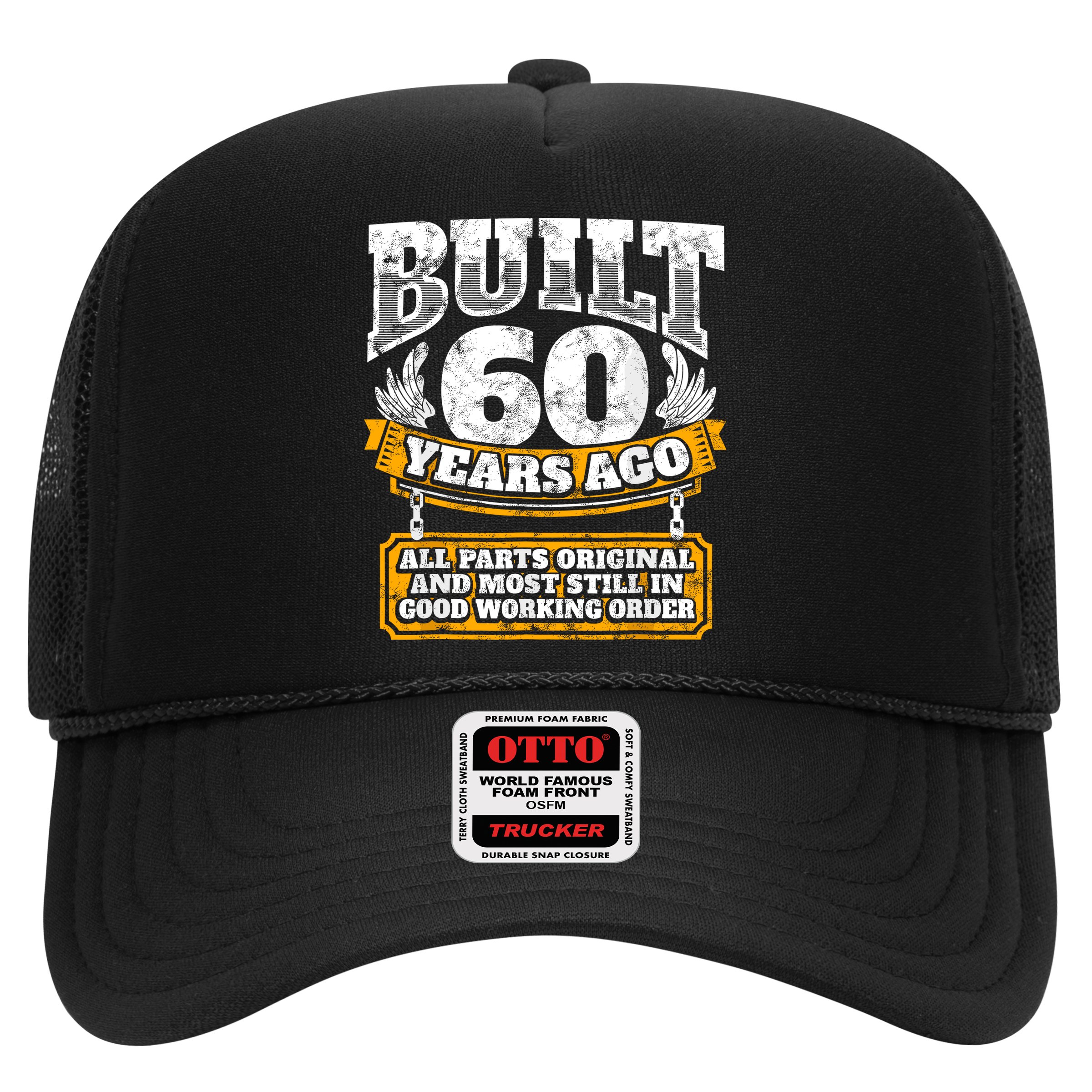 Funny 60th Birthday Bday Gift Saying Age 60 Year Joke Hat