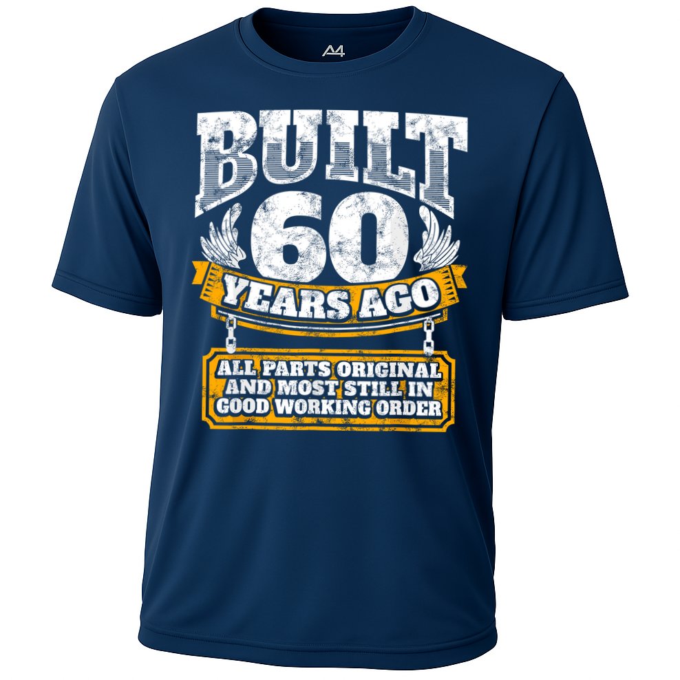 Funny 60th Birthday Bday Gift Saying Age 60 Year Joke Cooling Performance Crew T-Shirt