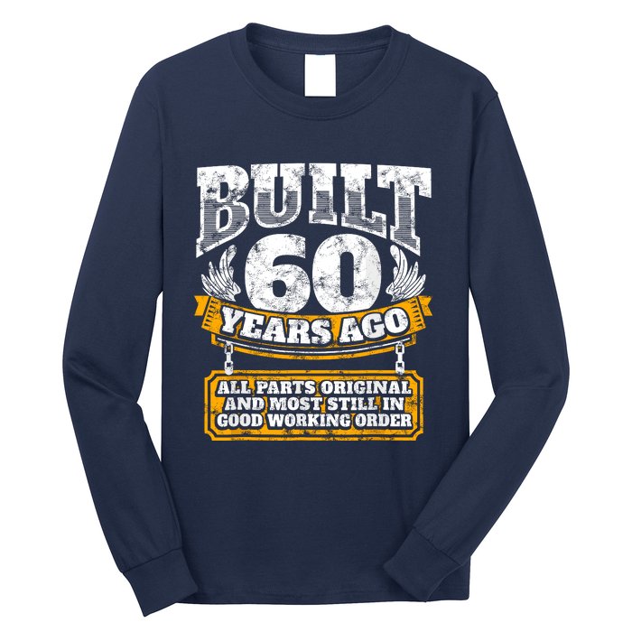 Funny 60th Birthday Bday Gift Saying Age 60 Year Joke Long Sleeve Shirt