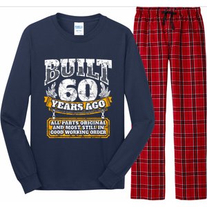 Funny 60th Birthday Bday Gift Saying Age 60 Year Joke Long Sleeve Pajama Set