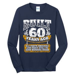 Funny 60th Birthday Bday Gift Saying Age 60 Year Joke Tall Long Sleeve T-Shirt