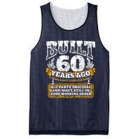 Funny 60th Birthday Bday Gift Saying Age 60 Year Joke Mesh Reversible Basketball Jersey Tank