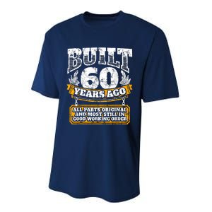 Funny 60th Birthday Bday Gift Saying Age 60 Year Joke Performance Sprint T-Shirt