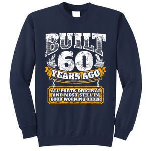 Funny 60th Birthday Bday Gift Saying Age 60 Year Joke Tall Sweatshirt