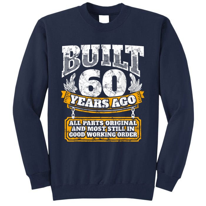 Funny 60th Birthday Bday Gift Saying Age 60 Year Joke Tall Sweatshirt