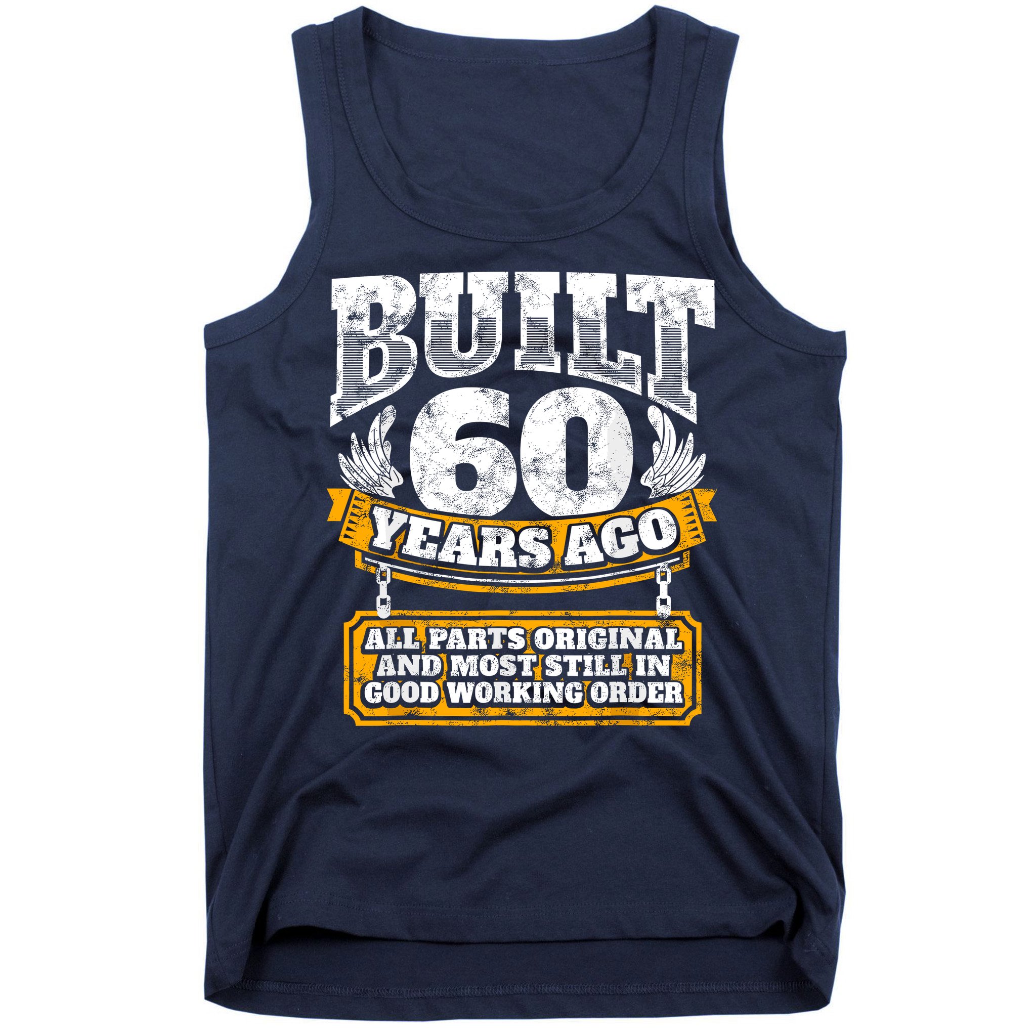 Funny 60th Birthday Bday Gift Saying Age 60 Year Joke Tank Top
