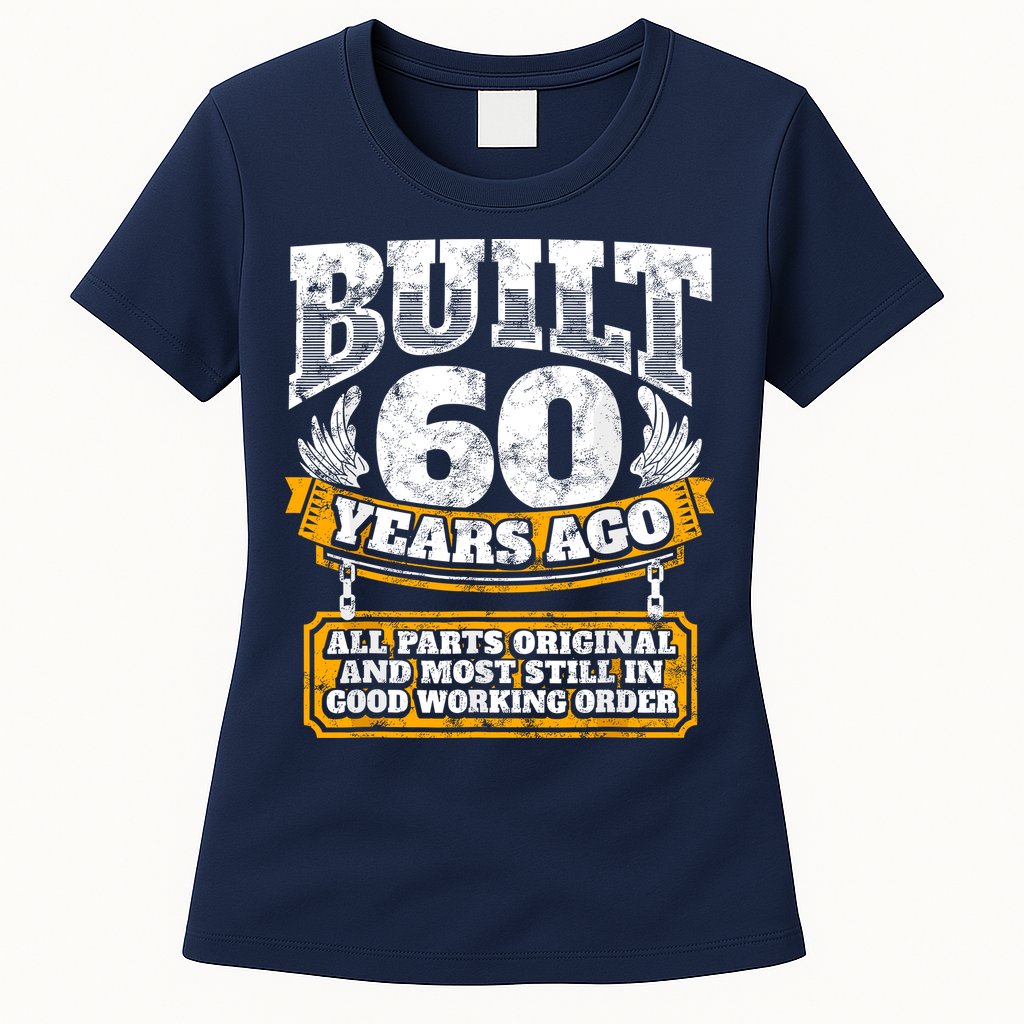 Funny 60th Birthday Bday Gift Saying Age 60 Year Joke Womens T-Shirt