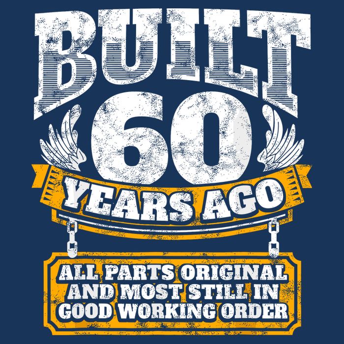 Funny 60th Birthday Bday Gift Saying Age 60 Year Joke Kids T-Shirt