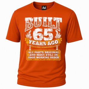 Funny 65th Birthday Shirt B-Day Gift Saying Age 65 Year Joke Cooling Performance Crew T-Shirt