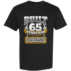 Funny 65th Birthday Shirt B-Day Gift Saying Age 65 Year Joke Garment-Dyed Heavyweight T-Shirt